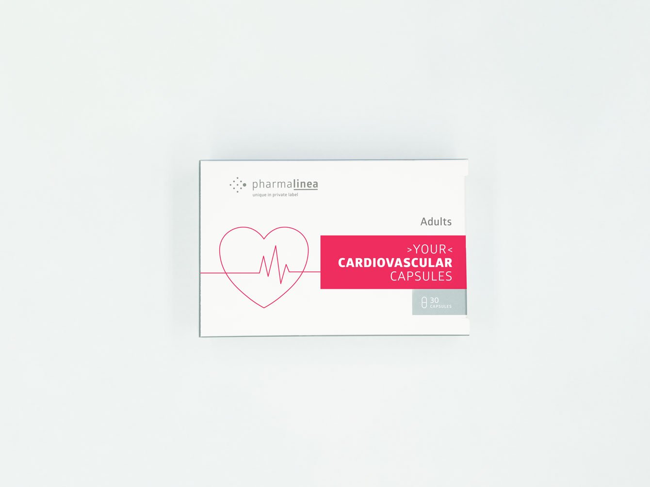 private label cardiovascular caspsules box