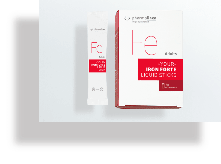 >Your< Iron Forte liquid sticks packaging